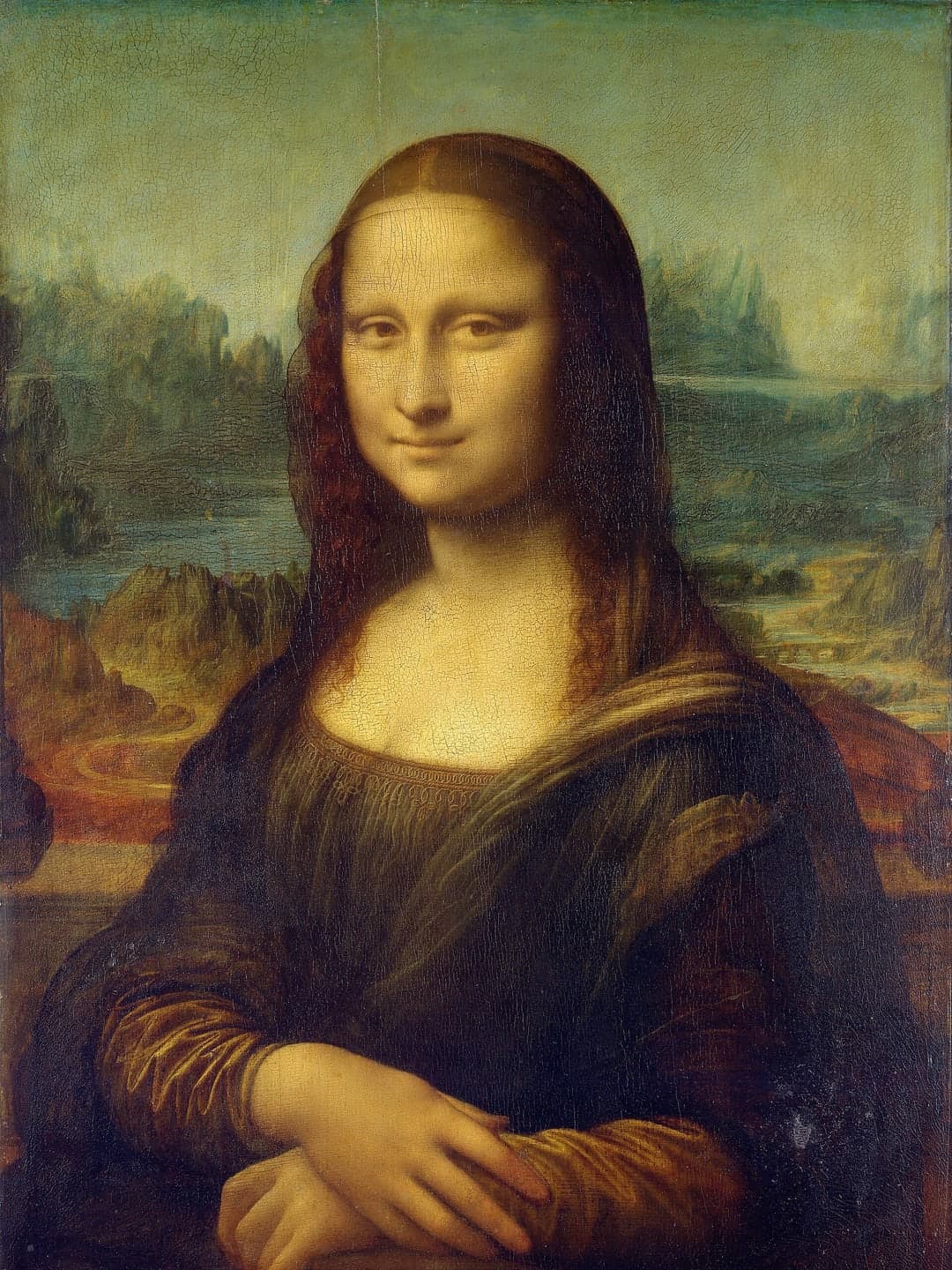 Мона Лиза — Леонардо да Винчи, 1503–1506 г., Лувър, Париж